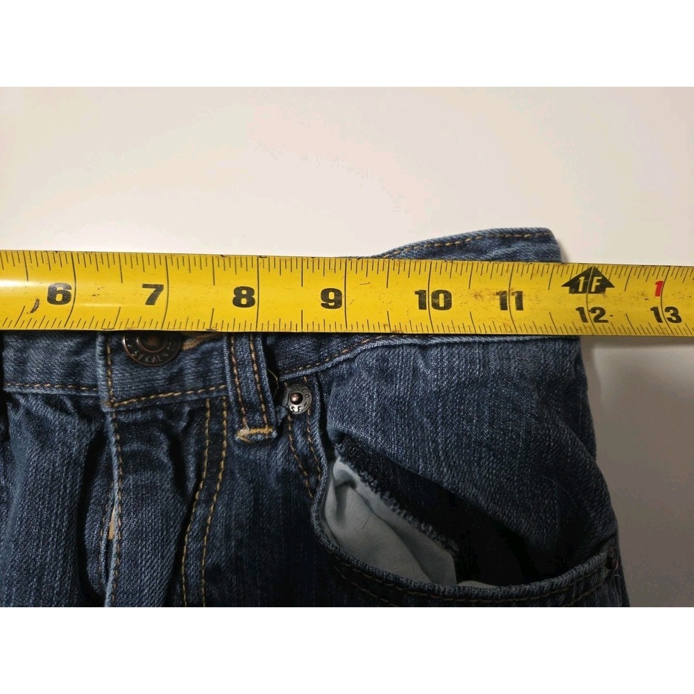 Youth 505 Levi's 10 Slim 23" X 25" Straight Leg‎ Denim Jeans Pants CG - Picture 9 of 9